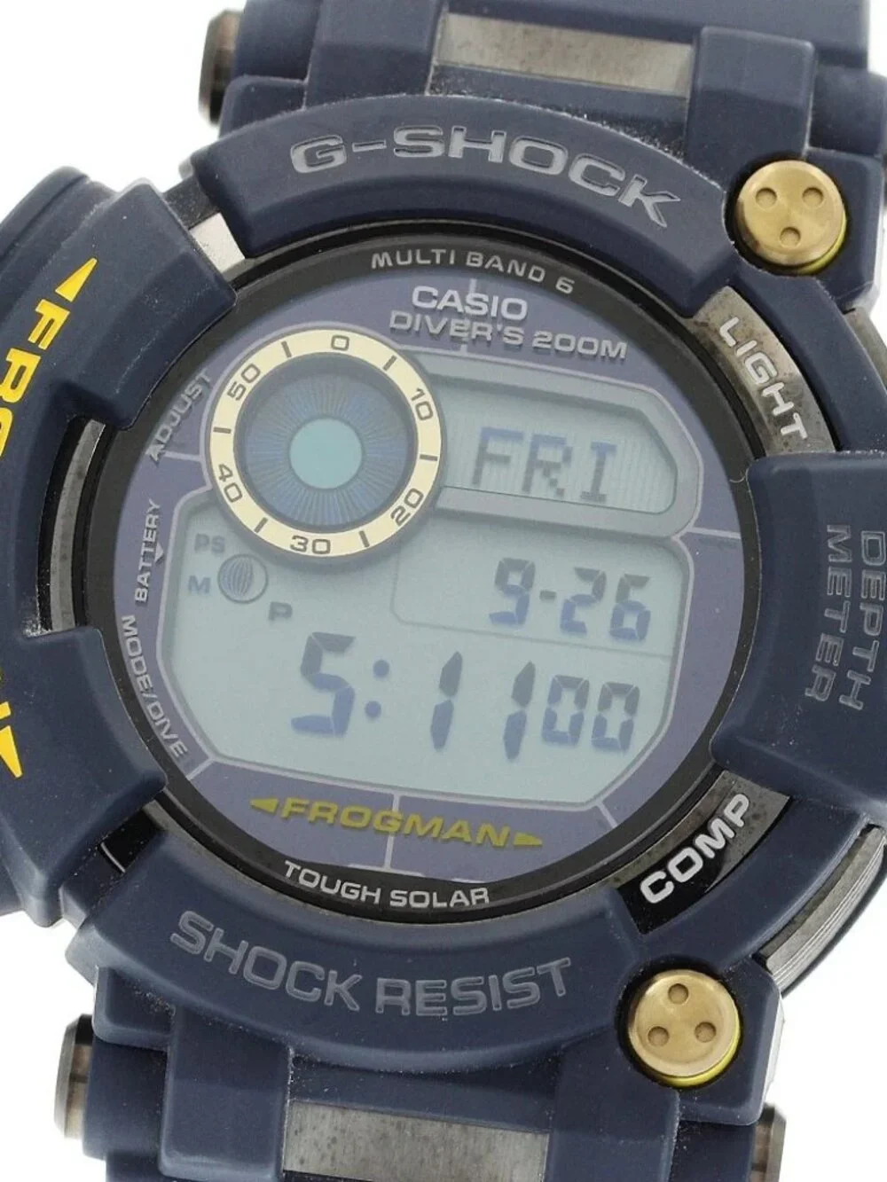 CASIO G-SHOCK GWF-D1000NV-2JF frogman Solar Powered Radio Men's Watch_912613